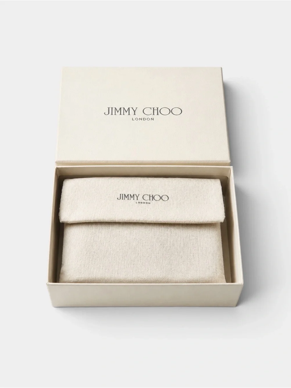 Jimmy Choo Star Studded Snake Embossed Key Holder w/ Box & Dust Bag New